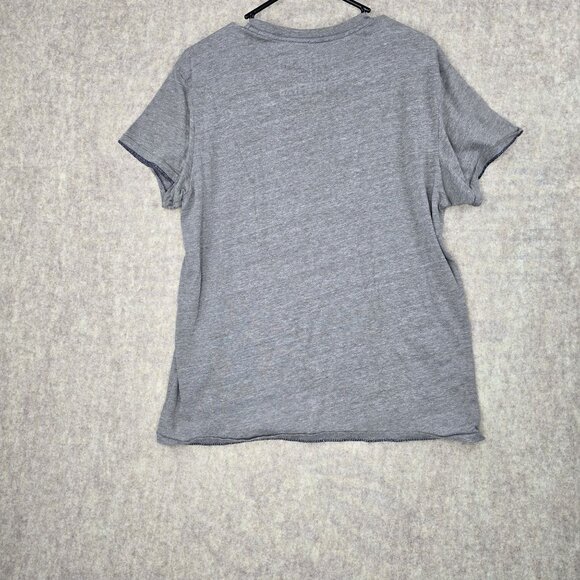 American Eagle Outfitters Classic Fit T-Shirt M/M Gray Eagle Graphic - Picture 2 of 5